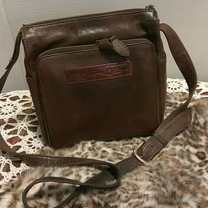 Fossil leather Cross Body
